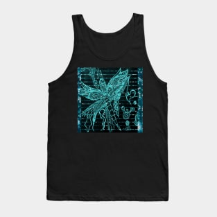 Cyber Dragonfly Tank Top